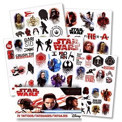 Star Wars The Last Jedi Party Supplies, Decorations, Balloons - tattoos