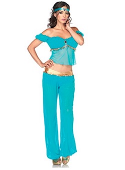 Celebrity Paris Hilton Costume - Sexy Princess Jasmine