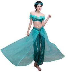 Celebrity Paris Hilton Costume - Sexy Princess Jasmine