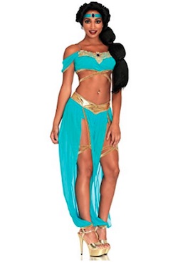 Celebrity Paris Hilton Costume - Sexy Princess Jasmine