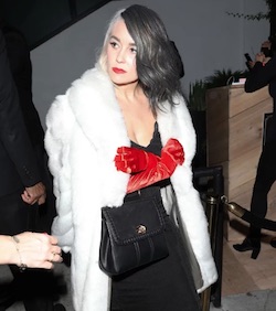 Celebrity Halloween Cruella De Vil Lauren Conrad Costume