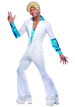 Celebrity Halloween Disco Cindy Crawford Costume - Man