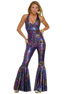 Celebrity Halloween Disco Cindy Crawford Costume - Woman