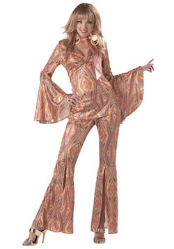 Celebrity Halloween Disco Cindy Crawford Costume - Woman