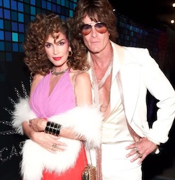 Celebrity Halloween Disco Cindy Crawford Costume
