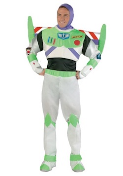 Celebrity Halloween Toy Story Justin Timberlake Costume - Buzz Lightyear