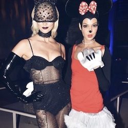 Celebrity Karlie Kloss costume Cat and Mouse