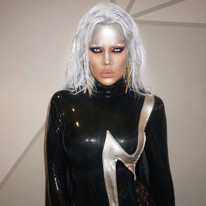 Celebrity Khloe Kardashian Storm Costume