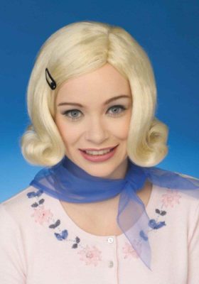 Netflix Stranger Things Eleven Costume for Kids - Blonde Wig