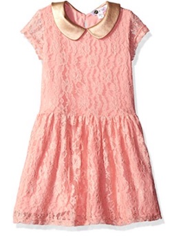 Netflix Stranger Things Eleven Costume for Kids - pink dress