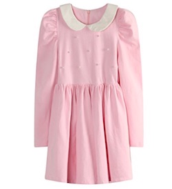 Netflix Stranger Things Eleven Costume for Kids - pink dress