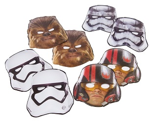 Star Wars Chewbacca Party Supplies - Masks