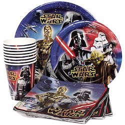 Star Wars Darth Vader Party Decorations Balloons - plates
