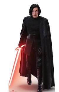 Star Wars Kylo Ren Party Supplies - cardboard standup