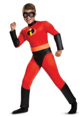 Dash Incredibles Muscle Boys Costume