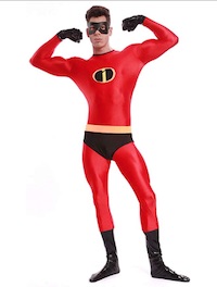 Mr. Incredible Spandex Costume Bob Parr