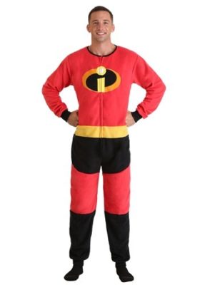 Adult Incredibles Mr. Incredible Jumpsuit