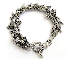 Khaleesi Metal Dragon Bracelet