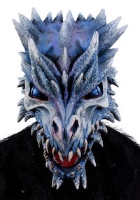 Game of Thrones Viserion Ice Dragon Adult Mask Costume