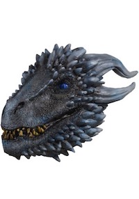 Game of Thrones White walker Viserion Ice Dragon Mask Costume