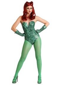 Sexy Kim Kardashian Poison Ivy Costume