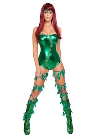 Kim Kardashian Poison Ivy Costume for Adults
