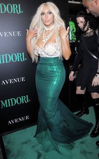 Celebrity Kim Kardashian Sexy Mermaid Costume