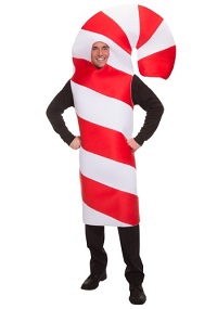 Christmas Candy Cane Costume for Adults