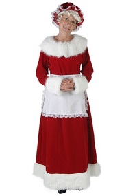 Mrs. Claus Costume for Adults