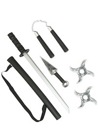 Marvel Deadpool Ninja Weapon Set