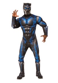 Black Panther Blue Costume for Adults