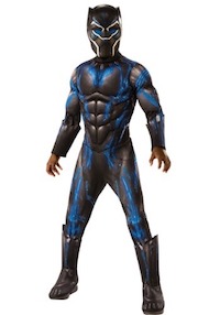 Deluxe Black Panther Blue Costume for Kids