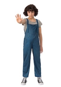 Stranger Things Eleven Overalls Costume for kids