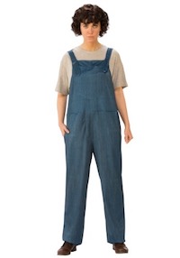 Stranger Things Adult Eleven Overalls Costume