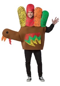Thanksgiving Hand Turkey Costume for Adults