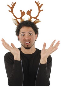 Christmas Reindeer Antlers Headband