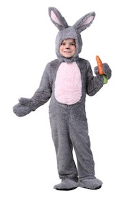 Toddler Grey Easter Bunny Costume