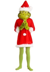 Christmas Grinch Kigurumi Costume