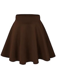 Wreck it Ralph Vanellope Brown Skirt