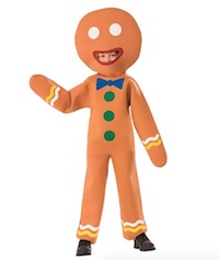 Christmas Gingerbread Man Costume 