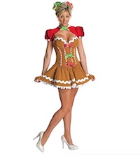 Christmas Gingerbread man Costume Ideas Sexy Costume