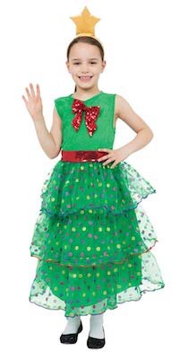 Best Christmas Tree Costume for Kids