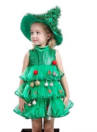 Best Christmas Tree Costume for Kids