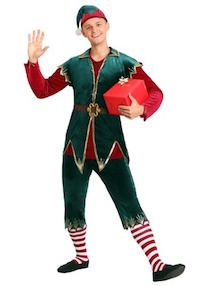 Christmas Festive Elf Costume