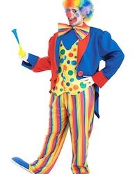 Circus Clown Costume for Adults