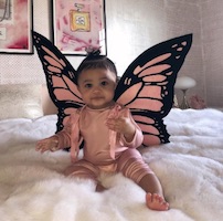 Stormi Webster Butterfly Costume