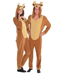 Christmas Rudolph Reindeer Onesie Costume