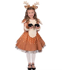 Cute Christmas Reindeer Costume for Kids