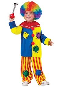 Circus Kids Clown Costumes Top Clown