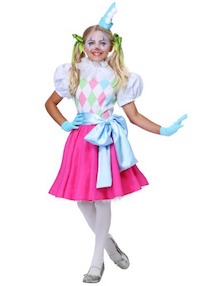 Circus Kids Clown Costumes for Girls